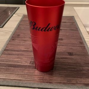 Budweiser FIFA 2022 cup red alluminum